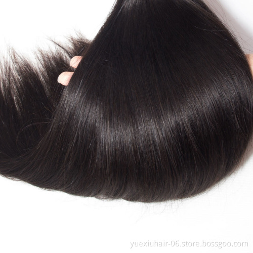 Wholesale Brazilian Human Hair Bundles Hair Vendors Cheap 8-40 Inch Raw Virgin Remy Human Hair Weave Cuticle Aligned